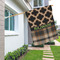 Moroccan & Plaid House Flags - Single Sided - LIFESTYLE