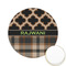 Moroccan & Plaid Icing Circle - Small - Front