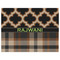 Moroccan & Plaid Indoor / Outdoor Rug - 6'x8' - Front Flat