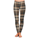 Moroccan & Plaid Ladies Leggings