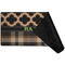 Moroccan & Plaid Large Gaming Mats - FRONT W/ FOLD