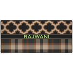 Moroccan & Plaid Gaming Mouse Pad (Personalized)