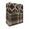 Moroccan & Plaid Medium Gift Bag - Front/Main