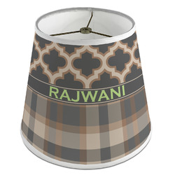 Moroccan & Plaid Empire Lamp Shade (Personalized)