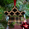 Moroccan & Plaid Metal Star Ornament - Lifestyle