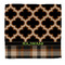 Moroccan & Plaid Microfiber Dish Rag (Personalized)