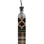 Moroccan & Plaid Oil Dispenser Bottle (Personalized)
