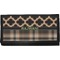 Moroccan & Plaid Personalzied Checkbook Cover