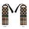 Moroccan & Plaid Plastic Bookmarks - Approval