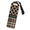 Moroccan & Plaid Plastic Bookmarks - Front