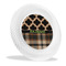 Moroccan & Plaid Plastic Party Dinner Plates - Main/Front