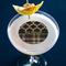 Moroccan & Plaid Printed Drink Topper - Medium - In Context