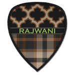 Moroccan & Plaid Iron on Shield Patch A w/ Name or Text