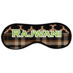 Moroccan & Plaid Sleeping Eye Masks - Large (Personalized)