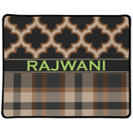 Moroccan & Plaid Large Gaming Mouse Pad - 12.5" x 10" (Personalized)