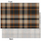 Moroccan & Plaid Tissue Paper - Heavyweight - XL - Front & Back