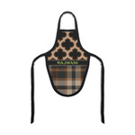 Moroccan & Plaid Bottle Apron (Personalized)