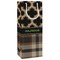 Moroccan & Plaid Wine Gift Bag - Matte - Main