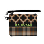 Moroccan & Plaid Wristlet ID Case w/ Name or Text