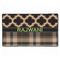 Moroccan & Plaid XXL Gaming Mouse Pads - 24" x 14" - FRONT