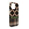Moroccan & Plaid iPhone 13 Pro Case - Angle