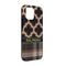 Moroccan & Plaid iPhone 13 Pro Tough Case -  Angle