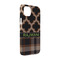 Moroccan & Plaid iPhone 14 Case - Angle