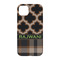 Moroccan & Plaid iPhone 14 Pro Case - Back