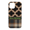 Moroccan & Plaid iPhone 15 Case - Back