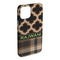 Moroccan & Plaid iPhone 15 Plus Case - Angle