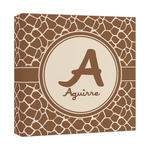 Giraffe Print Canvas Print - 12x12 (Personalized)