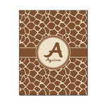 Giraffe Print Wood Print - 16x20 (Personalized)