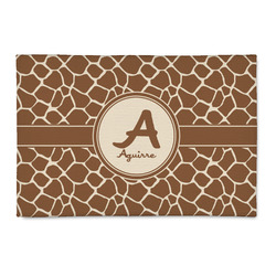 Giraffe Print 2' x 3' Patio Rug (Personalized)