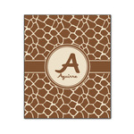 Giraffe Print Wood Print - 20x24 (Personalized)