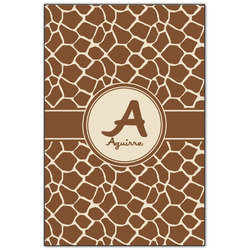 Giraffe Print Wood Print - 20x30 (Personalized)