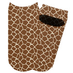 Giraffe Print Adult Ankle Socks