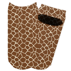 Giraffe Print Adult Ankle Socks