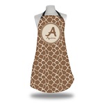 Giraffe Print Apron w/ Name and Initial