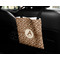 Giraffe Print Car Bag - In Use