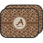 Giraffe Print Car Floor Mats (Back Seat) (Personalized)