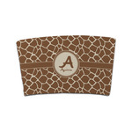 Giraffe Print Coffee Cup Sleeve (Personalized)