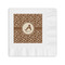 Giraffe Print Coined Cocktail Napkins (Personalized)