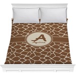 Giraffe Print Comforter - Full / Queen (Personalized)