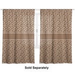 Giraffe Print Curtain Panel - Custom Size