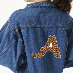 Giraffe Print Large Custom Shape Patch - 2XL (Personalized)