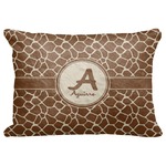 Giraffe Print Decorative Baby Pillowcase - 16"x12" (Personalized)