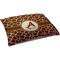 Giraffe Print Dog Bed - Large