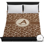 Giraffe Print Duvet Cover - Full / Queen (Personalized)