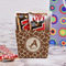 Giraffe Print French Fry Favor Box - w/ Treats View