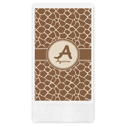 Giraffe Print Guest Paper Towels - Full Color (Personalized)